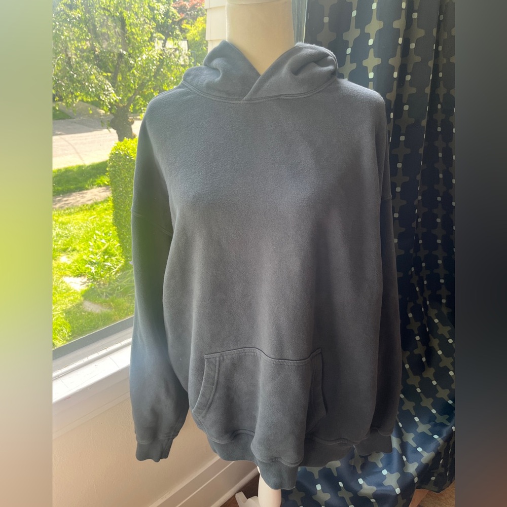 Abercrombie & Fitch Essential Popover Hoodie Men’s M Tall - dark blue